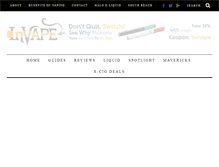 Tablet Screenshot of invape.com